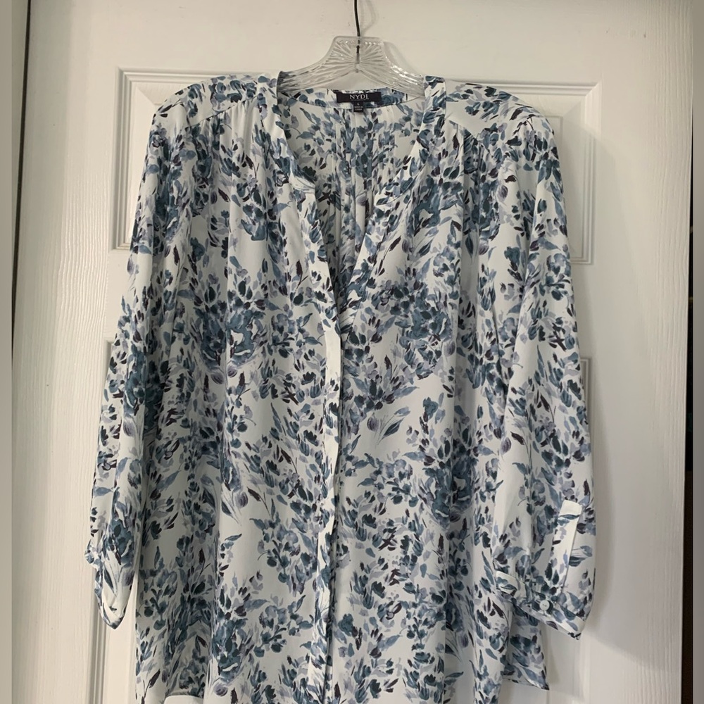 NYDT button up blouse
